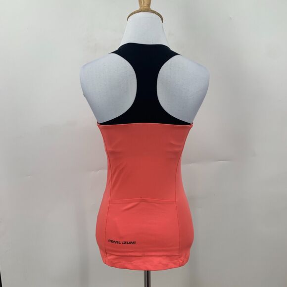Pearl Izumi Symphony Tank Top Womens XS Extra Small Pink Built In Bra Cycling - Picture 3 of 14